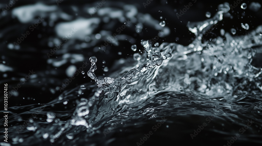 Water Splash Background. Water Splash Background.