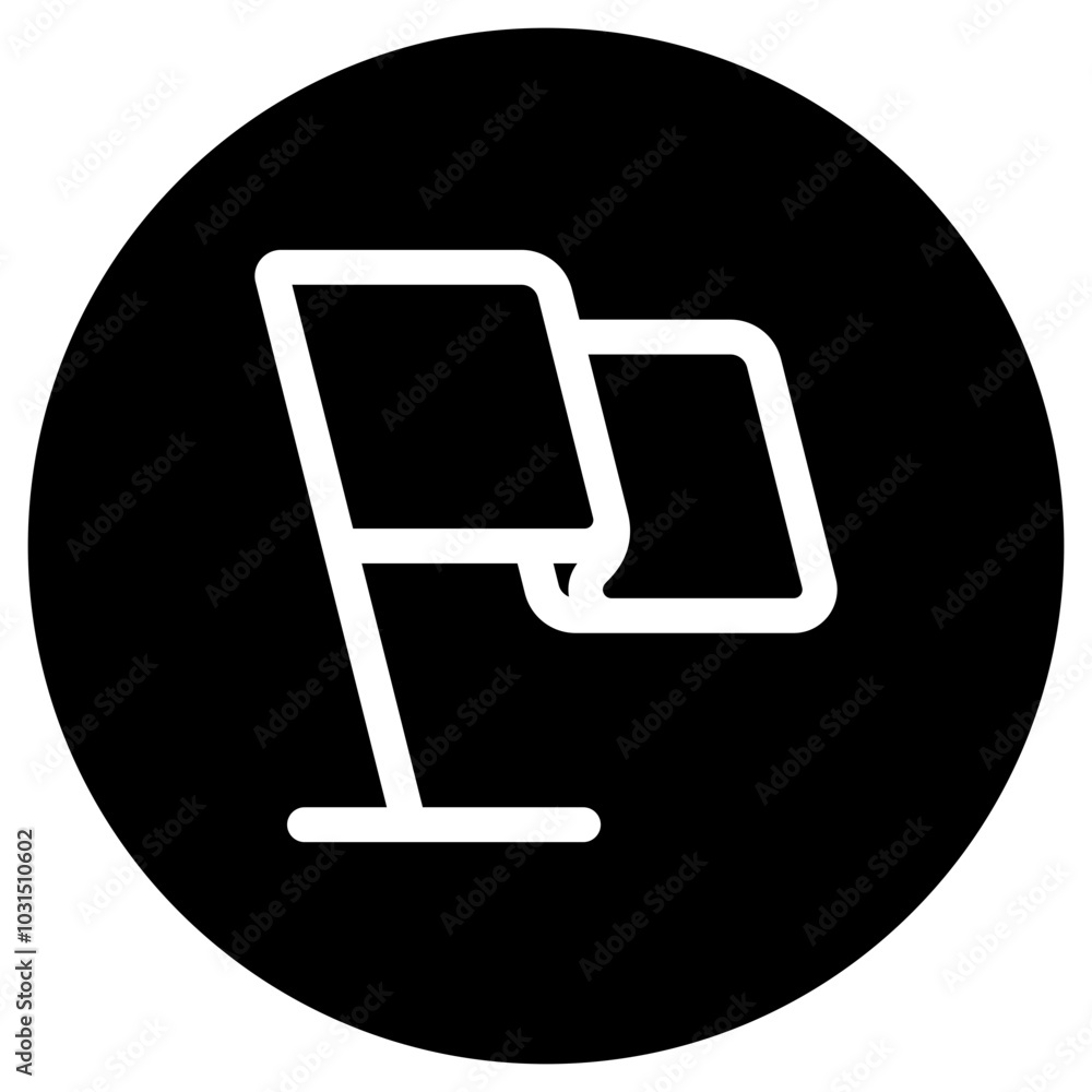 Editable flag vector icon. Part of a big icon set family. Perfect for web and app interfaces, presentations, infographics, etc Editable flag vector icon. Part of a big icon set family. Perfect for web and app interfaces, presentations, infographics, etc