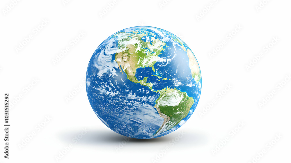 earth globe isolated on white earth globe isolated on white