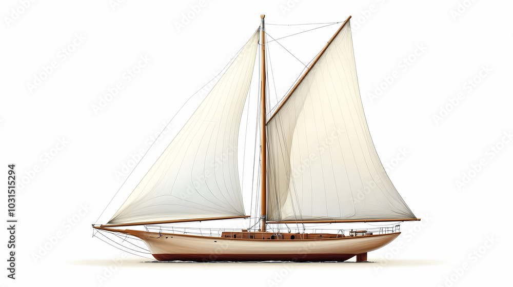 Obraz premium wooden ship
