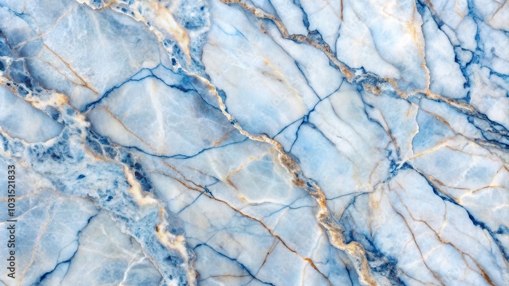 Fototapeta premium Elegant marble texture with intricate blue and gray veins , marble, elegant, texture, intricate, blue, gray, veins, background