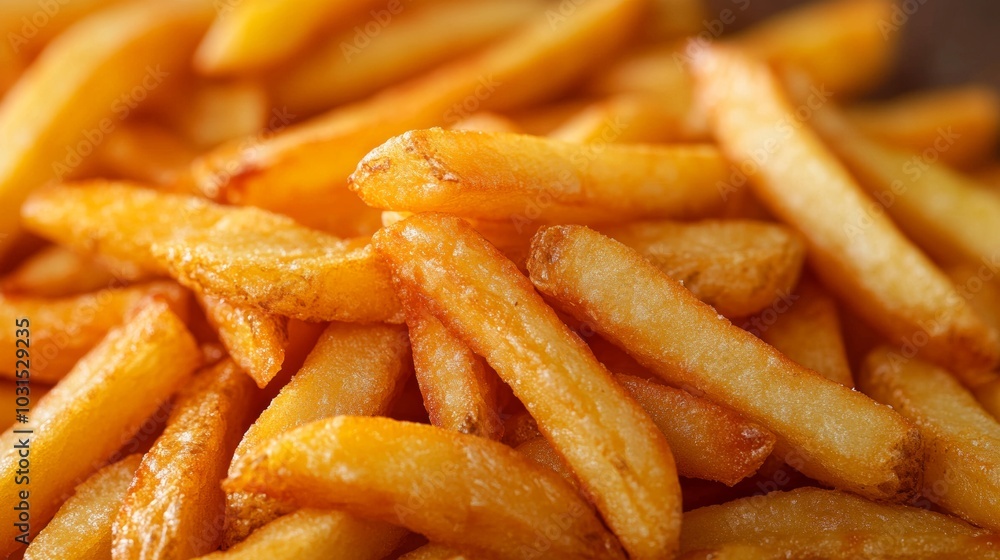 Irresistible Crispy Golden French Fries Deliciously Seasoned Snack with Herbs and Ketchup - Perfectly Cooked Comfort Food Photography Irresistible Crispy Golden French Fries Deliciously Seasoned Snack with Herbs and Ketchup - Perfectly Cooked Comfort Food Photography