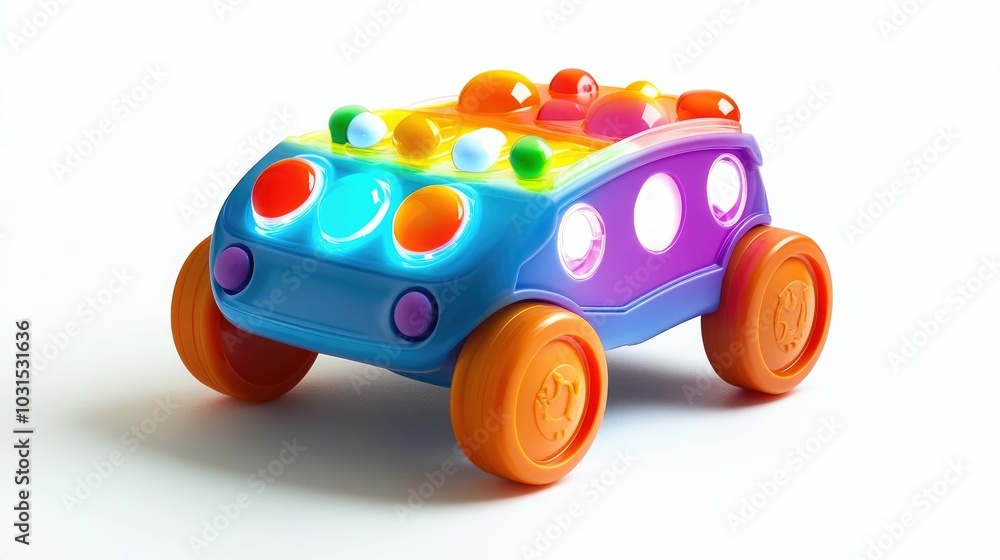 Bright and Engaging Light Up Toy for Curious Babies and Toddlers   Multicolored Interactive Buttons and Lights Ideal for Early Childhood Development and Sensory Stimulation