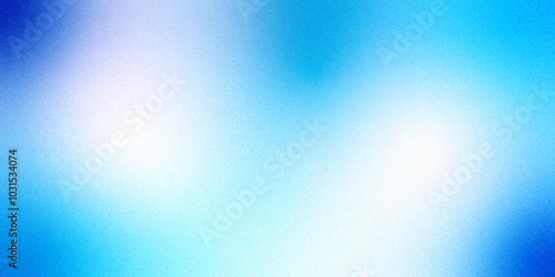 Blue and white grainy gradient background. abstract grainy noise rough. gradient image blurred backdrop. smooth textured header banner poster backdrop design.