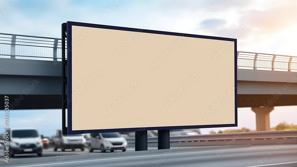 Blank street billboard poster. your advertising text message or promotional content, Blank street billboard poster. your advertising text message or promotional content,
