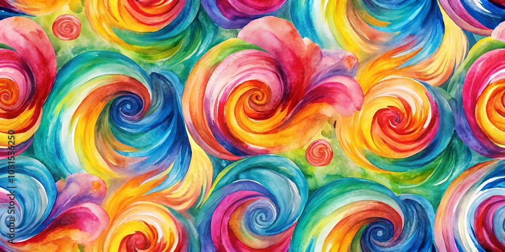 A symphony of swirling colors, a vibrant tapestry of abstract artistry, each stroke revealing a hidden world within the colorful spirals. A symphony of swirling colors, a vibrant tapestry of abstract artistry, each stroke revealing a hidden world within the colorful spirals.