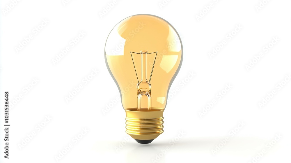 light bulb isolated on white background light bulb isolated on white background