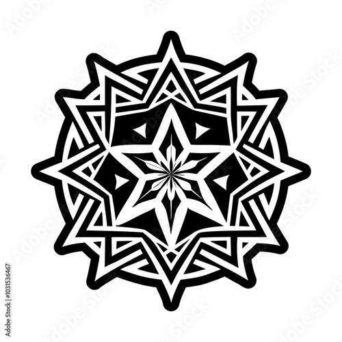 A filled style icon of star symbol 