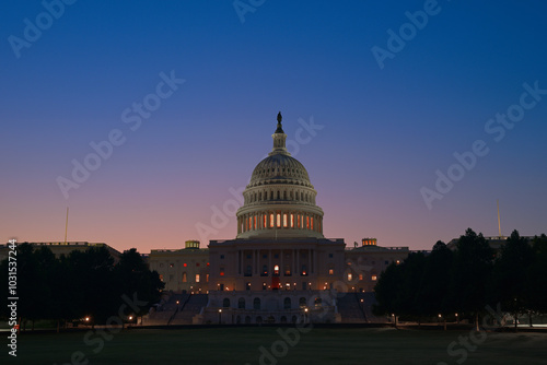 Alcune foto di Capitol Hill di giorno e di notte photo