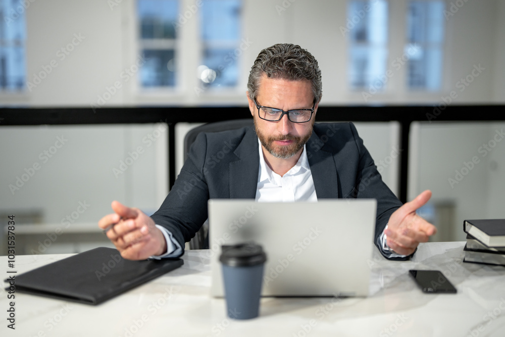 Business offices place. Businessman working with laptop in office. Business man director using laptop. Millennial manager at office workplace. Office workers business people at office. Business offices place. Businessman working with laptop in office. Business man director using laptop. Millennial manager at office workplace. Office workers business people at office.