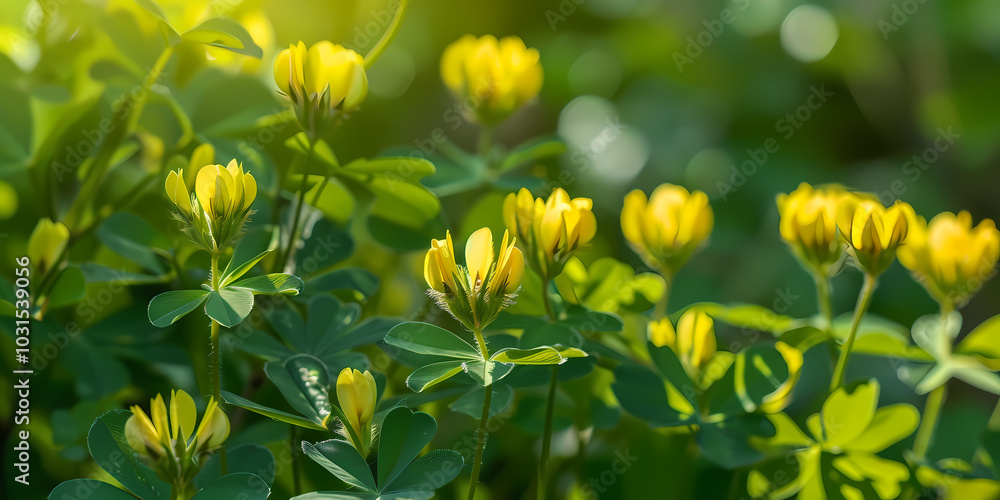 yellow flowers in the garden yellow flowers in the garden