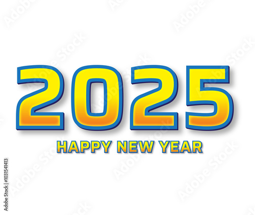 2025 PNG Photo Happy New Year