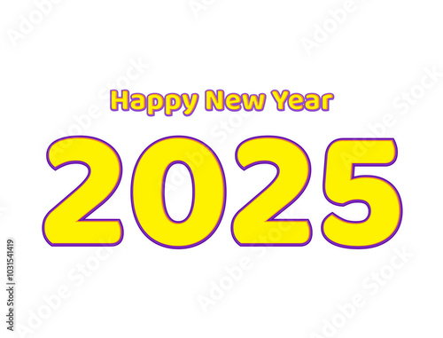 2025 PNG Photo Happy New Year