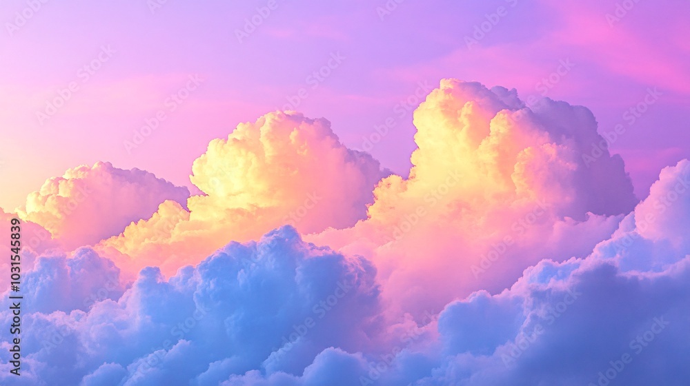 2408 35.A stunning twilight panorama with a gradient sky transitioning from blue to purple, fluffy clouds glowing in warm pink hues from the setting sun. The evening is calm and peaceful, with the 2408 35.A stunning twilight panorama with a gradient sky transitioning from blue to purple, fluffy clouds glowing in warm pink hues from the setting sun. The evening is calm and peaceful, with the