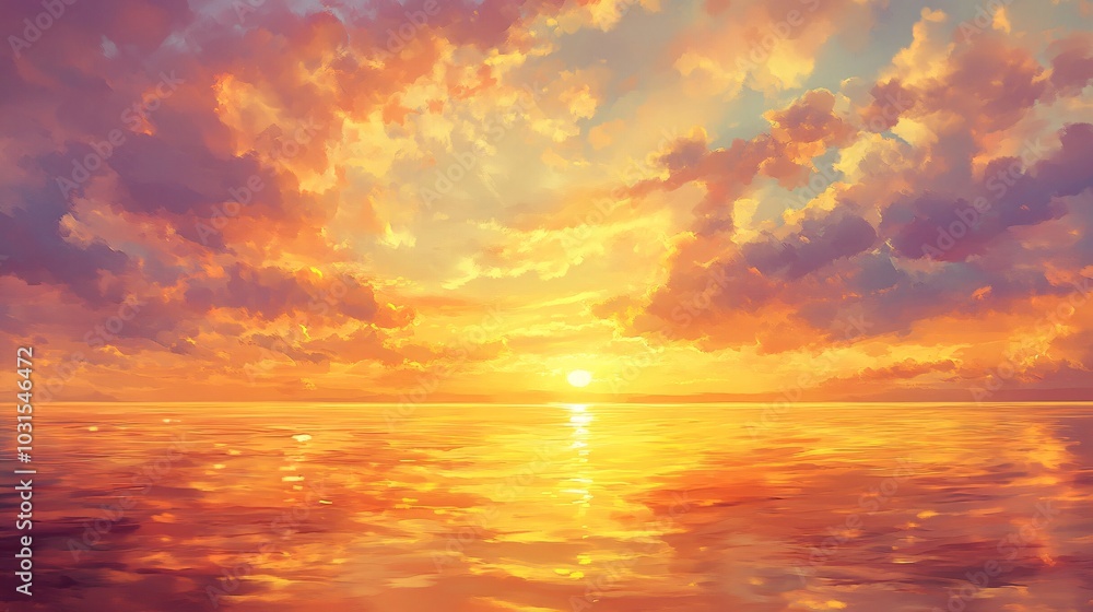 2408 45.A warm and colorful sunset sky, with orange, yellow, and pink hues filling the horizon. The soft clouds reflect the fading light of the day, casting a peaceful glow over the autumn landscape. 2408 45.A warm and colorful sunset sky, with orange, yellow, and pink hues filling the horizon. The soft clouds reflect the fading light of the day, casting a peaceful glow over the autumn landscape.