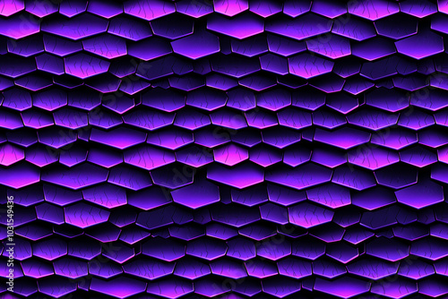 A purple background with purple squares. The squares are arranged in a pattern photo