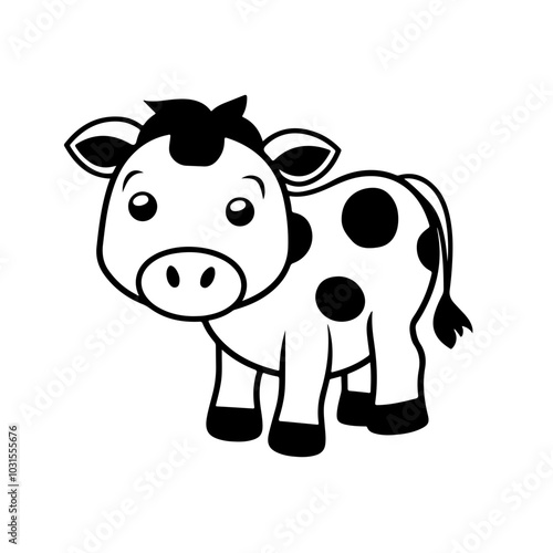 Cute Cow