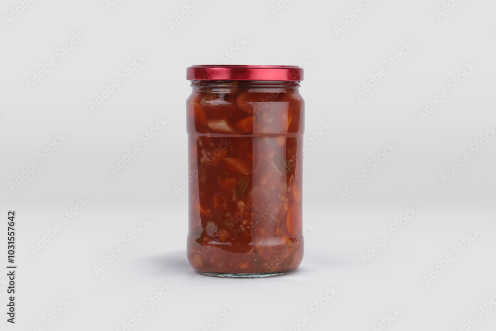 pickle jar mockup, jar of pickled vegetables preserved, canned greens, marinated greens, isolated on white background. pickle jar mockup, jar of pickled vegetables preserved, canned greens, marinated greens, isolated on white background.