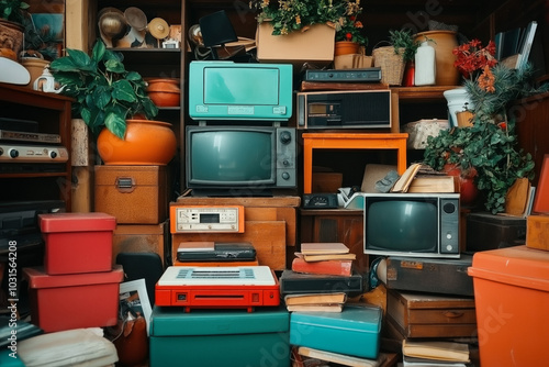 A Dusty Attic Filled With O...