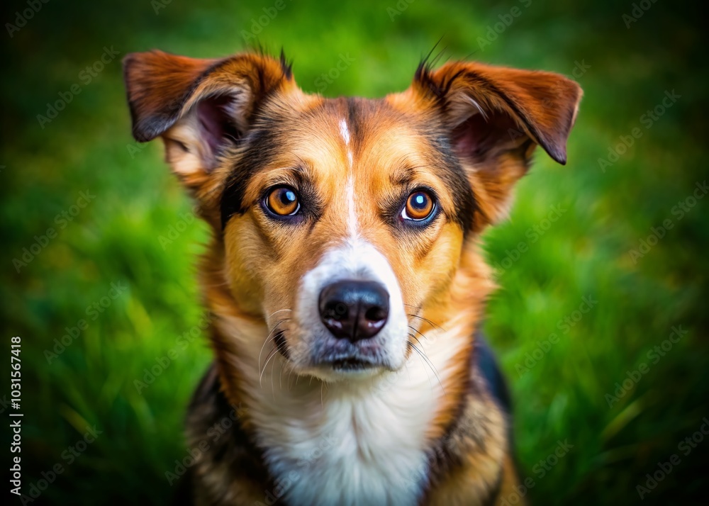 Relaxed Retriever Mixed Breed Dog with Calm Expression Perfect for Pet Lovers and Dog Enthusiasts in Stock Photography Relaxed Retriever Mixed Breed Dog with Calm Expression Perfect for Pet Lovers and Dog Enthusiasts in Stock Photography