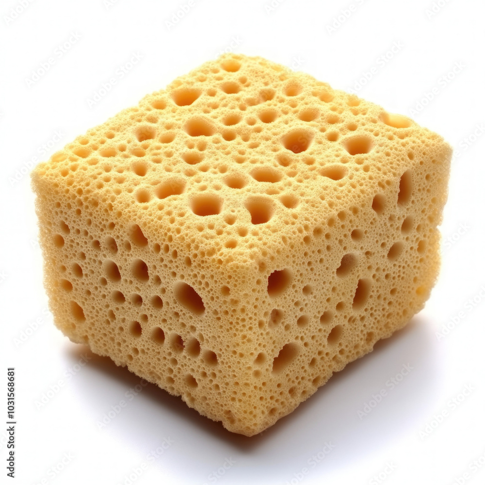 Natural Sponge Isolated Natural Sponge Isolated