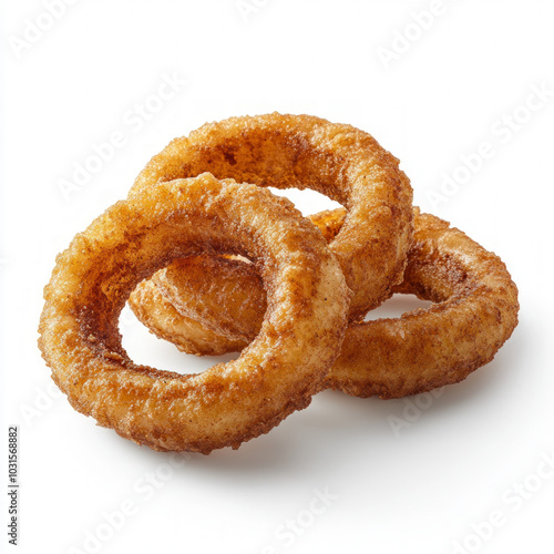 Onion Rings Isolated