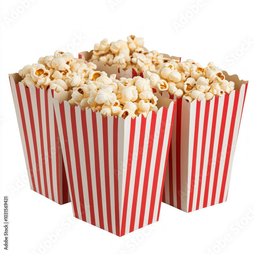 Popcorn Box Isolated