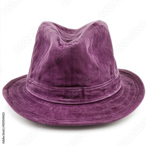 Purple Isolated Hat