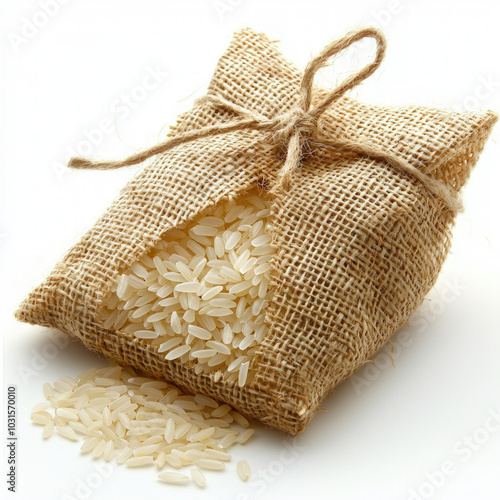 Rice Bag Isolated