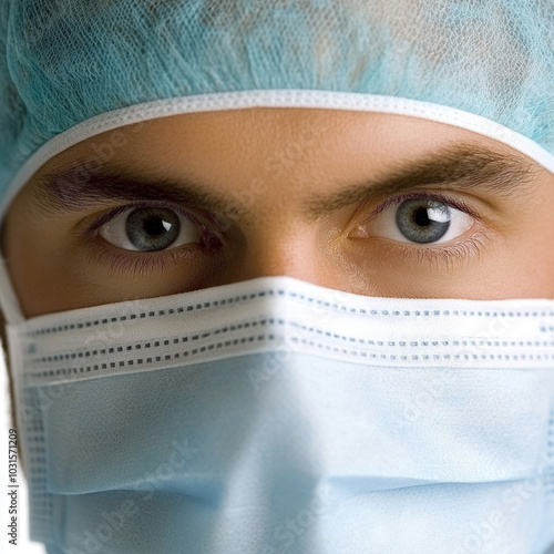 Surgeon Mask Isolated