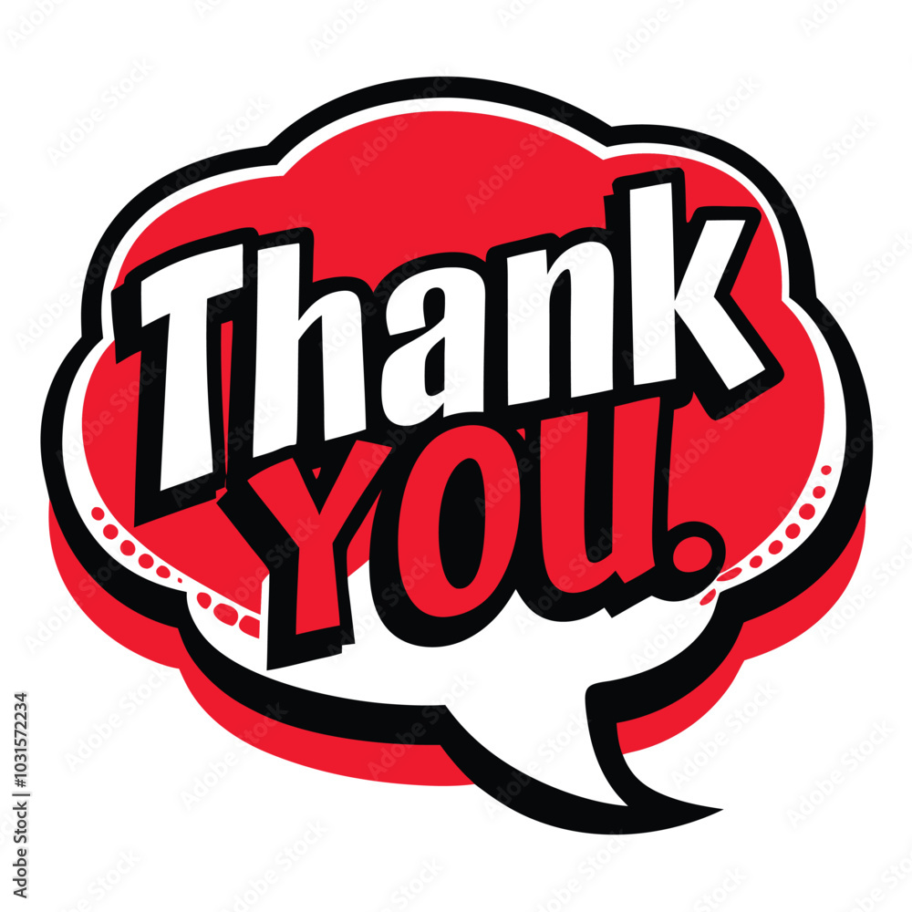 THANK YOU speech bubble. Thank you text. Thanks text lettering. Doodle ...