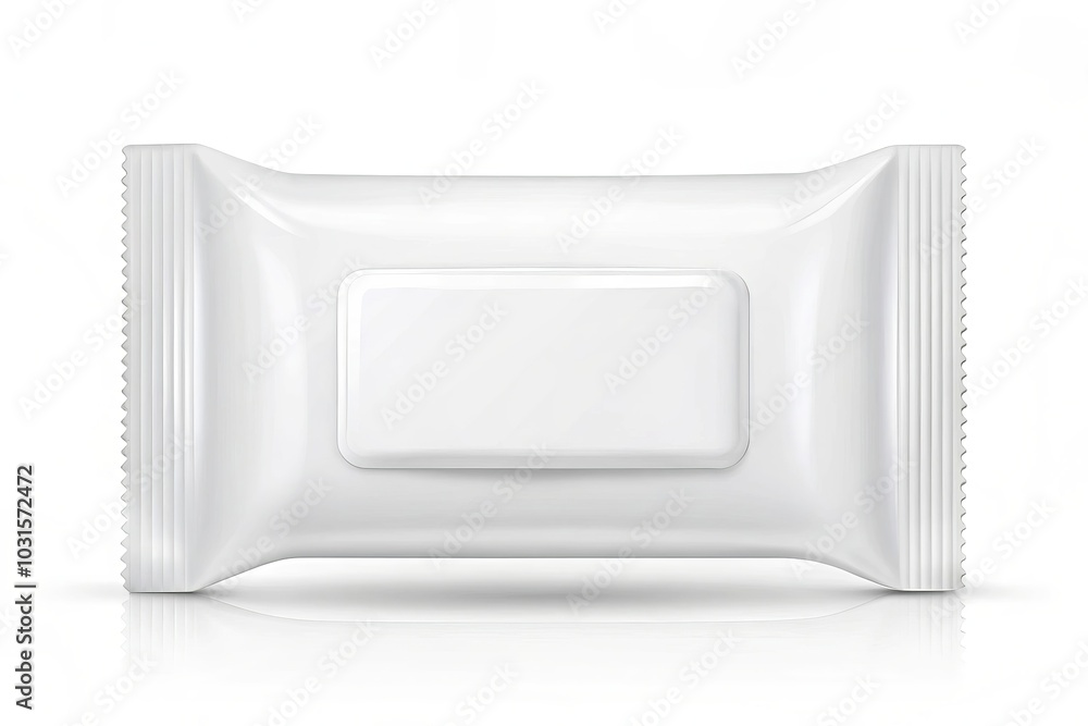 White Wet Wipes Package Isolated on White Background - Vector Illustration for Cleaning, Hygiene, Home Care, Personal Care, Sanitation, Disinfecting, and Convenience Products White Wet Wipes Package Isolated on White Background - Vector Illustration for Cleaning, Hygiene, Home Care, Personal Care, Sanitation, Disinfecting, and Convenience Products