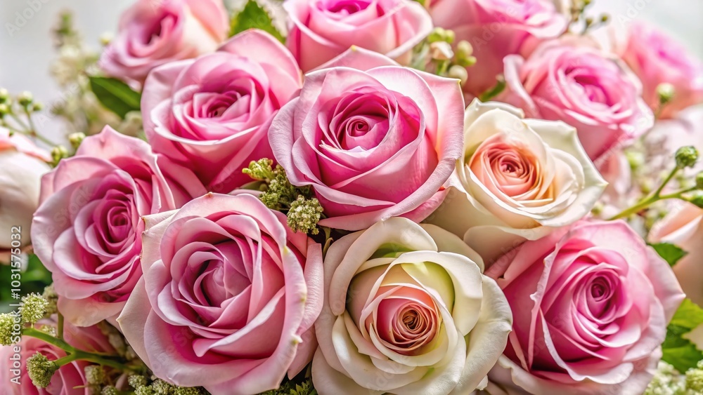Romantic Pink Rose Close-Up for Wedding and Valentine's Day Decor Romantic Pink Rose Close-Up for Wedding and Valentine's Day Decor