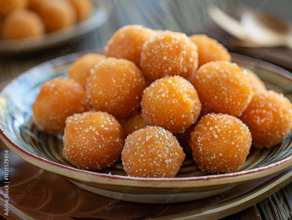 Sweet Golden Balls of Delicacy Sweet Golden Balls of Delicacy