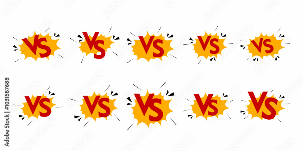 Obraz premium Versus Battle