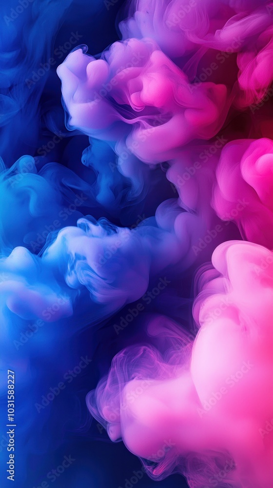 Colorful smoke swirl in blue and pink. Perfect for backgrounds, abstract art, and creative projects. Captivating and vibrant. Colorful smoke swirl in blue and pink. Perfect for backgrounds, abstract art, and creative projects. Captivating and vibrant.