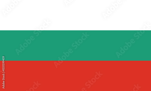 Free Download Normal flag of the European country of BULGARIA with original aspect ratio - GFXLoad