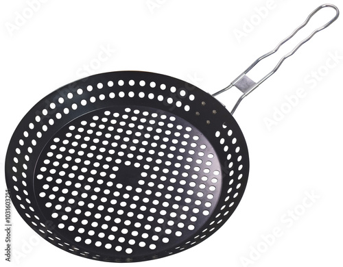 frying pan isolated