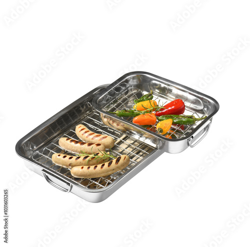 grilled chicken breast with vegetables