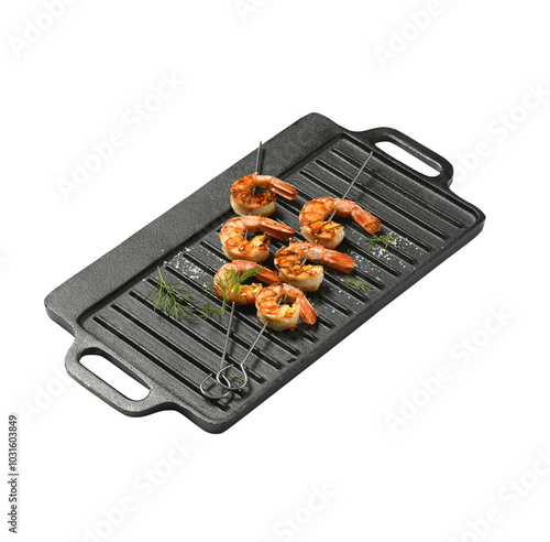 grilled sausages on a grill