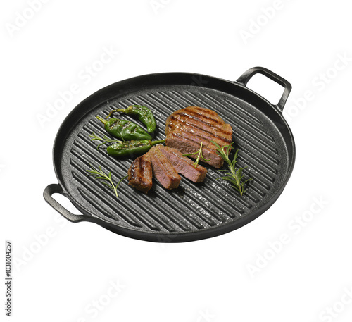 grilled pork chops with vegetables