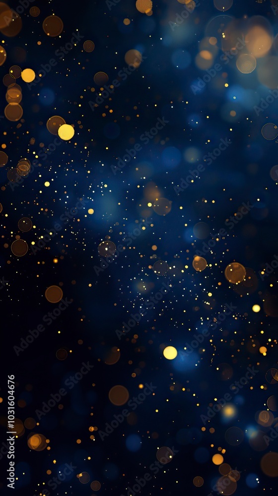 background of abstract glitter lights. blue, gold and black. de focused, Christmas Background, New Year's eve background of abstract glitter lights. blue, gold and black. de focused, Christmas Background, New Year's eve