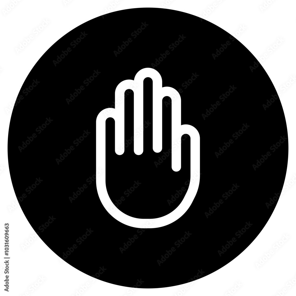 Editable stop, sign language vector icon. Part of a big icon set family. Perfect for web and app interfaces, presentations, infographics, etc Editable stop, sign language vector icon. Part of a big icon set family. Perfect for web and app interfaces, presentations, infographics, etc