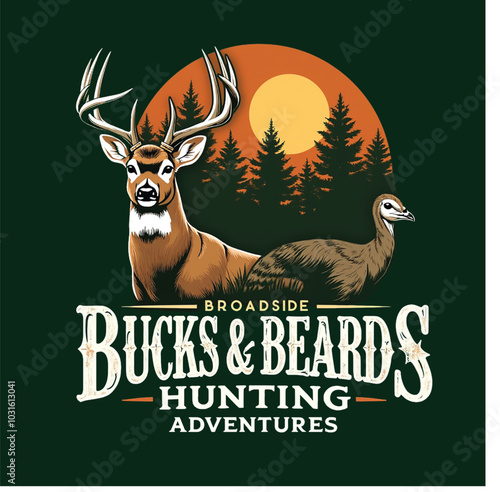 Deer T shirt design 