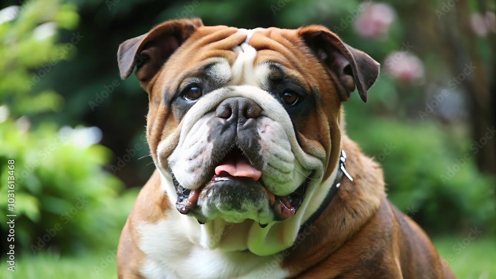 Cute Adult English Bulldog Cute Adult English Bulldog