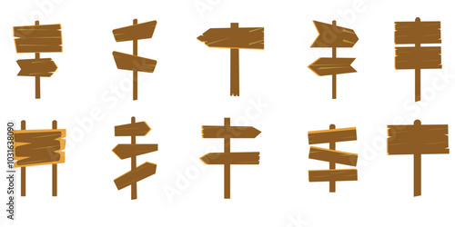 Wood Sign Illustration
