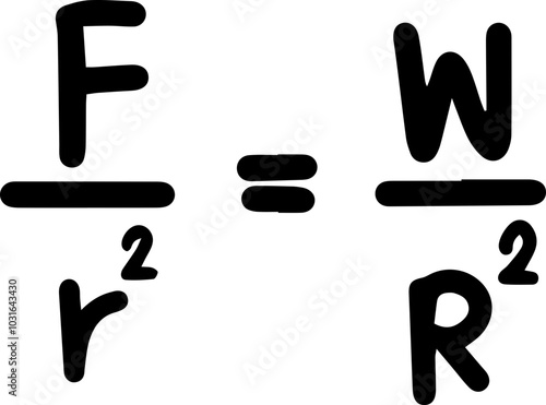 Pressure Pascals physic law Illustration in Black and White