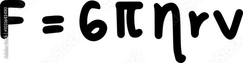 Pressure Pascals physic law Illustration in Black and White