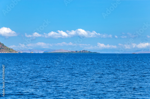 Small islands, Komodo National Park, Flores, Indonesia, Southeast Asia. photo