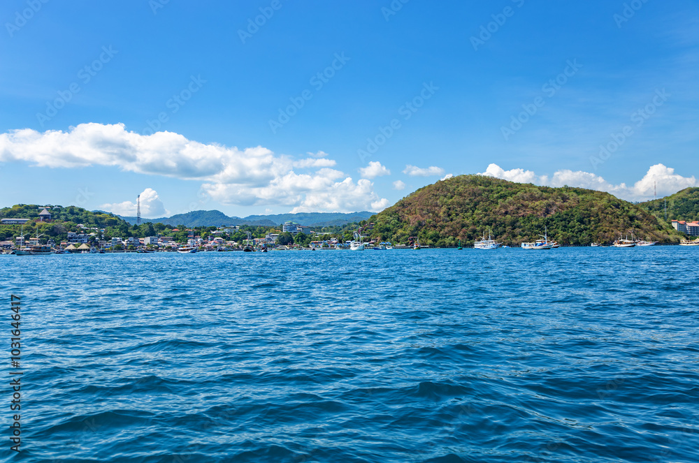 Harbour of Labuan Bajo, Ost Nusa Tenggara, Flores, Indonesia, Southeast Asia. Harbour of Labuan Bajo, Ost Nusa Tenggara, Flores, Indonesia, Southeast Asia.